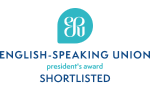 ENGLISH-SPEAKING UNION president's award SHORTLISTED